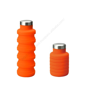 Vente en gros de gobelets pliables en silicone Proins, bouteille d'eau portable pliable pour les sports de plein air et les voyages - Product Image 5