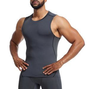 Débardeur de sport pour homme, style décontracté, respirant, à séchage rapide, personnalisable avec logo, idéal pour la salle de sport, le fitness et le basketball. - Product Image 3