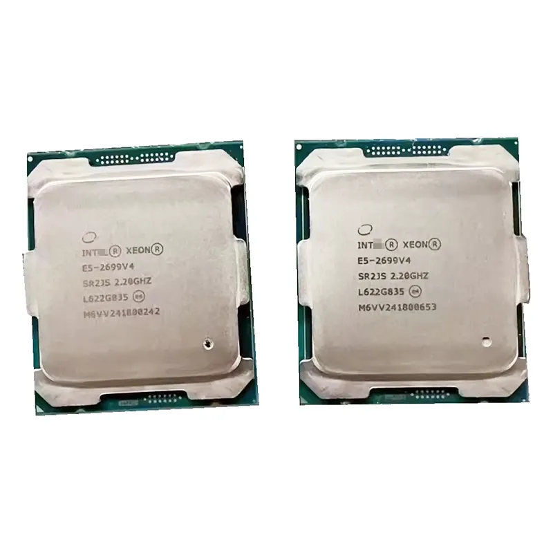 Nieuwe Merk Populaire Verkoop In'tel Xeon Server Cpu Cm8066002022506 Groothandel E5-2699V4 X Eon Cpu Processor Voor Server