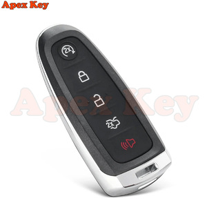 Funda para llave de coche con control remoto para Ford Explorer, Edge, Escape, Flex, Taurus 2011 2012 2013 2014 2015, carcasa inteligente para llave con 5 botones - Product Image 4