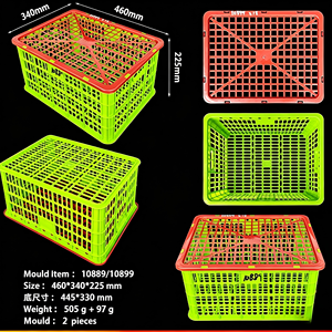Stampo per Contenitore Industriale Usato in Plastica, Stampo per Cassa di Stoccaggio Usata, Stampo per Contenitore Industriale di Seconda Mano - Product Image 1