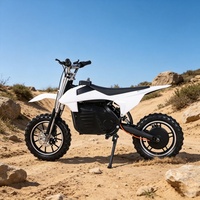 Mini moto électrique pour enfants, moteur 650W, batterie lithium 36V 7.8Ah, 3 vitesses, vitesse maximale 28 km/h, autonomie 45-21 km, moto tout-terrain pour jeunes