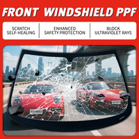 Film de protection pour pare-brise EPU, dernier modèle, anti-UV, 6,5 mil, VLT94%, UVR99%, anti-éclats, hydrophobe, transparent