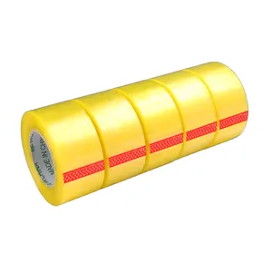 纸箱包装透明包装Bopp粘合剂包装黄色胶带