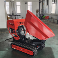 Brandneuer ATD1200 Hydraulischer Dieselmotor Mini-Raupendumper Raupenlader Transporter Kipper Großhandelspreis