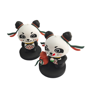 New Style <b>Animal</b> Shape Ornamental Decorations Silicone Crafts 3d Pvc Manga Figurines Resin Pop Cartoon Panda <b>Toy</b> - Product Image 1