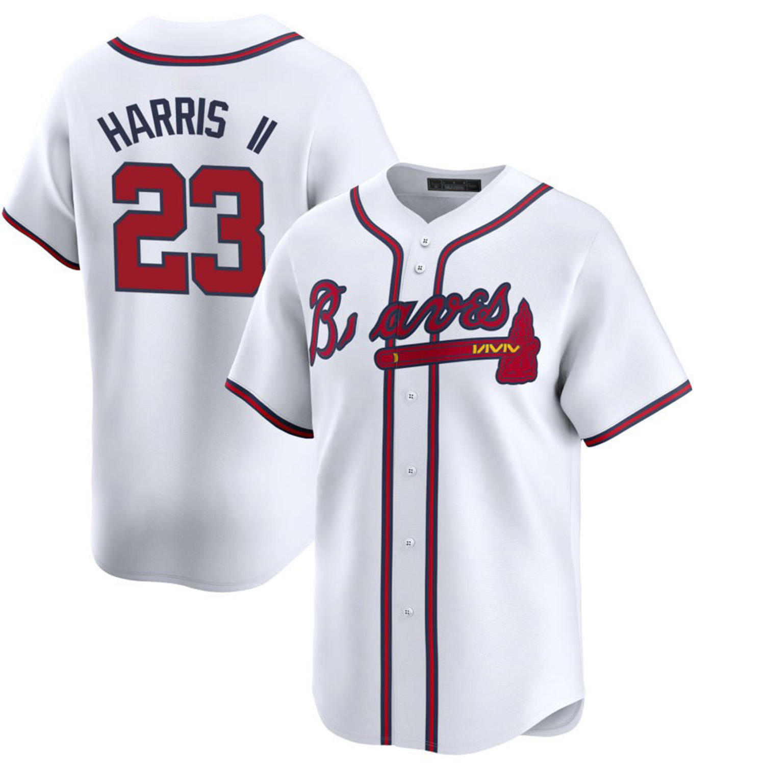 #23 Harris II -White