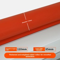 Laminateur à froid électrique pneumatique Bao Yu 900, robuste, automatique, 1600 mm, pour panneaux PVC KT A2/A3/A4, utilisation en publicité extérieure