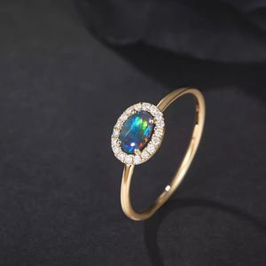 Bijoux en or blanc 14 carats bagues <span class=keywords><strong>opale</strong></span> véritable vente en gros de pierres précieuses de qualité élevée <span class=keywords><strong>bijou</strong></span> d'usine d'<span class=keywords><strong>opale</strong></span> de feu vintage - Product Image 4
