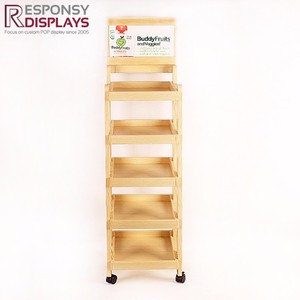 Supermarket Beverage Shelf and Instant Noodles <b>Trolley</b> Metal Snack Display Racks Instant Access <b>Storage</b> Solution - Product Image 6