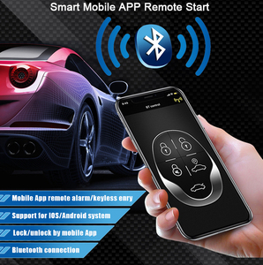 حار بيع طريقة واحدة التحكم عن بعد سيارة إنذار مع هاتف ذكي BT APP التحكم - Product Image 6