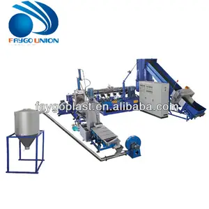 Waste Plastic Recycling Machine for Plastic Film, Jumbo Bags, Basket