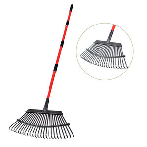 Râteau en métal robuste au <span class=keywords><strong>meilleur</strong></span> prix, 25 dents, en acier au carbone, <span class=keywords><strong>pour</strong></span> herbe, feuilles et pelouse, fournitures de jardin en fer - Product Image 2