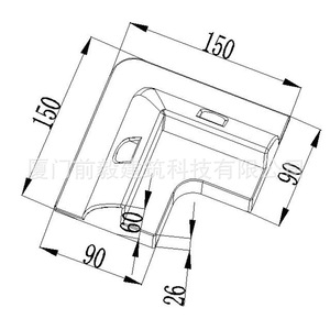 ขายึดแผงโซลาร์เซลล์ พลาสติก ABS ขนาด 180x120x60 มม. สำหรับติดตั้งบนหลังคา - Product Image 3