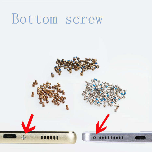 Wholesale Full Completeset Mobile Phone Parts Lcd Metal Button Screw for iphone 6 6s 6plus 7plus 8plus Xs Max Xr 11 12pro Max