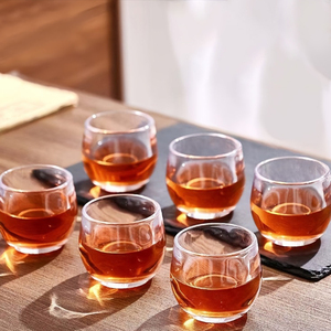Nouveau Hot Fashion Usine de haute qualité en gros Home Bar Verre à boire Mini Whisky Cup Petit Custom Shot Cup - Product Image 3