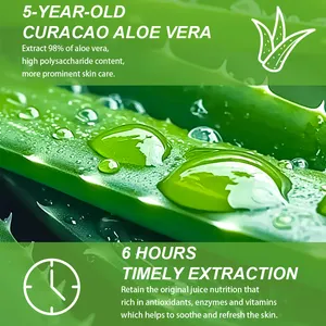 Wholesale Aloe Vera Face Wash Pore Cleaner Moisturizing Nourish Skin Face Wash Private Label Aloe Vera Facial Cleanser