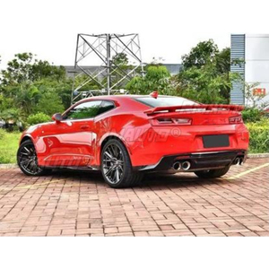 Embellecedor de escape trasero para Chevrolet Camaro ZL1 2014-2015, tira decorativa exterior para la cola del coche, accesorios - Product Image 3