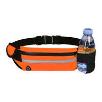 बेल्ट बैग थोक neoprene चिंतनशील स्वास्थ्य रनिंग पुरुषों महिला पानी की बोतल कमर पिछाड़ी पैक बेल्ट बैग