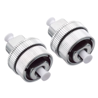 Atenuador de Fibra Óptica LC FC SC ST, Ajustable de 0-30dB, para FTTH y Redes 4G, Compatible con Longitudes de Onda de 1310nm y 1550nm