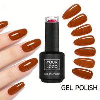 Set Gel Kuku Multiwarna 3000 Warna Private Label, Kit Gel UV Non-Toksik Custom, Perlengkapan Kuku Grosir