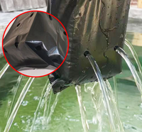 Tas bibit pembibitan plastik hitam luar ruangan kualitas tinggi pot akar tanah tanaman poli kantung benih