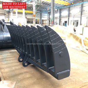 Râteaux anti-racines pour le nettoyage de la construction agricole avec différents types pour Komatsu PC200 pour excavatrices de 18 à 27 tonnes - Product Image 5