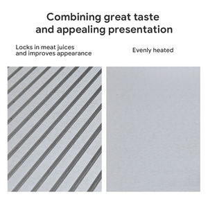 वाणिज्यिक इलेक्ट्रिक/गैस टेप्पनीकी ग्रिल, फ्लैट पैन स्टेक ग्रिडल, रेस्तरां और स्ट्रीट फूड के लिए लोहे की प्लेट खाना पकाने - Product Image 5