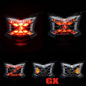 GXKSAT motocicleta luz trasera LED luz de freno trasero KAWASA KI Z900 Z650 <span class=keywords><strong>ABS</strong></span> LED - Product Image 4
