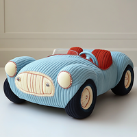 Personnalisé unisexe dessin animé voiture style maison canapé super doux nouveau Design peluche voiture canapé PP coton remplissage confortable pour un usage domestique