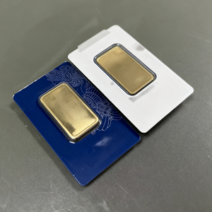 แท่งโลหะคุณภาพสูง 2.5 กรัม 5 กรัม 10 กรัม 20 กรัม 50 กรัม 100 กรัม แท่งทองคำ 1 ออนซ์ สวิตเซอร์แลนด์ ของขวัญนำโชค บรรจุภัณฑ์ปิดผนึก มีหมายเลขที่แตกต่างกัน - Product Image 3