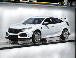 Yeni Gelen Alaşımlı Araba Modelleri 1:24 <span class=keywords><strong>Civic</strong></span> Pres Döküm Araba Modeli Çinko Alaşımlı Oto Figürü Beyaz Sergi Koleksiyon Oyuncağı - Product Image 3