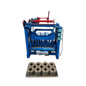 4-35 блок делая машину. Изготовление восьмиобразного посадочного кирпича. Изготовление Машины brique de ciment. - Product Image 1