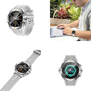 Smartwatch da Uomo D01 2025 con Touchscreen Completo, Orologio Sportivo Fitness Impermeabile IP67 Compatibile Android <span class=keywords><strong>iOS</strong></span>, Prezzo Basso, Quadrante Quadrato in Metallo - Product Image 6