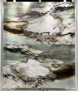 Panel de pared de mármol luminoso con función de retroiluminación de cuarcita de cristal <span class=keywords><strong>Laguna</strong></span> translúcido, azulejo de suelo, encimera de muebles brillantes - Product Image 5