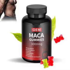 OEM Maca özü Taffy doğal erkek enerji takviyesi siyah Maca kök geliştirme erkekler ve kadınlar için popo güçlendiriciler canlılık - Product Image 1