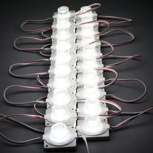 Modules <span class=keywords><strong>LED</strong></span> haute luminosité 1.5W lumière 12V DC 150lm/<span class=keywords><strong>pcs</strong></span> pour la publicité boîte à lumière Billboardsigns lumière latérale avec lentille - Product Image 2