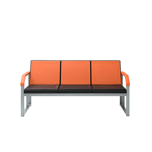 Kede Hot Bán khách hàng chờ đợi băng ghế dự bị PU nhôm sân bay chỗ ngồi bệnh viện phòng khám phòng chờ ghế - Product Image 5