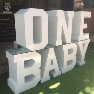 1 Năm Tuổi Bé Vòi Hoa Sen Bánh Bảng Thư Và Số Bảng Cho Bữa Tiệc Sinh Nhật Trang Trí/Nguồn Cung Cấp - Product Image 1