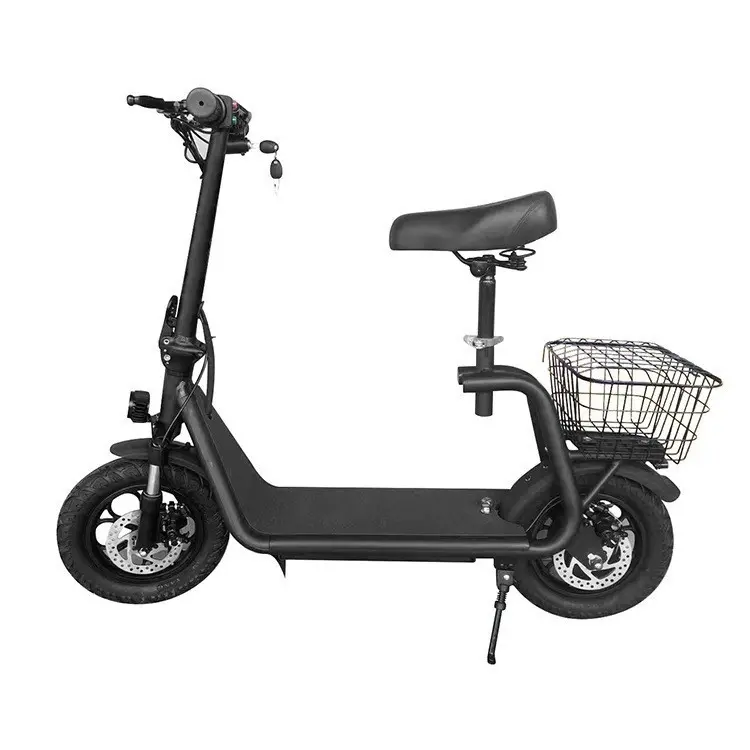 Scooters eléctricos de moda personalizados Scooter eléctrico al aire libre adulto Unisex con aro