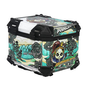 Valise arrière à dégagement rapide en alliage d'aluminium 45L pour scooter, sacoche de moto, accessoires moto - Product Image 3