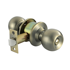 Système de Sécurité pour Porte d'Entrée en Bois, Serrure Tubulaire 587-ET SS <span class=keywords><strong>Antivol</strong></span> Durable à <span class=keywords><strong>Clé</strong></span>, Finition Polie - Product Image 5