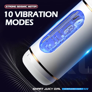Masturbatore Automatico Maschile, Vagina Realistica con Suoni Sexy, Vibratore Stimolatore del Pene, Giocattolo Sessuale per Uomini - Product Image 2