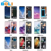 Écran lcd oled pour samsung galaxy s6 edge plus s7 s8 s9 s10 s20 s21 s22 ultra 5g, prix de gros d'usine