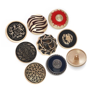 Botones de metal para sastrería, ecológicos, servicio personalizado, cuadrados, rectangulares, varios tipos de aleación, cierres para trajes, blazers, esmoquin y abrigos. - Product Image 2