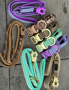 Özel Ultra hafif alüminyum taktik köpek tasması kolu ile fabrika özel orta ve büyük köpekler için ışıkları içeren - Product Image 3