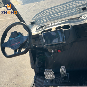 Regalos de Navidad Nuevo carrito de golf Coche de golf rojo de alta calidad para adultos Coches Vehículo utilitario Buggy <span class=keywords><strong>Car</strong></span> 4x4 para la venta - Product Image 4