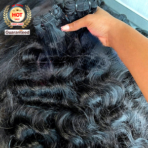 Meilleures ventes : Lot de cheveux bruts cambodgiens ondulés, Lot de cheveux humains bruts non traités du Cambodge, Fournisseurs de mèches de cheveux humains bruts du Cambodge - Product Image 2