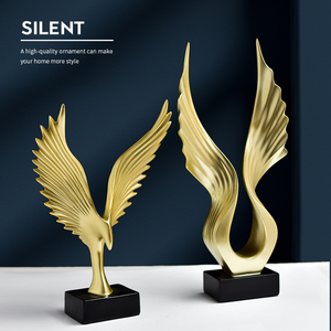 Decorazione da Tavolo <span class=keywords><strong>per</strong></span> Ufficio in Resina di Alta Moda, Ornamento Minimalista Moderno con <span class=keywords><strong>Ali</strong></span> d'Aquila/<span class=keywords><strong>Angelo</strong></span>, Regalo Speciale <span class=keywords><strong>per</strong></span> il Capo - Product Image 4