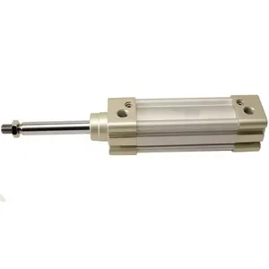 SAI series Iso6430 Standard Aluminum Honed Tube Spare Part Pneumatic Cylinder